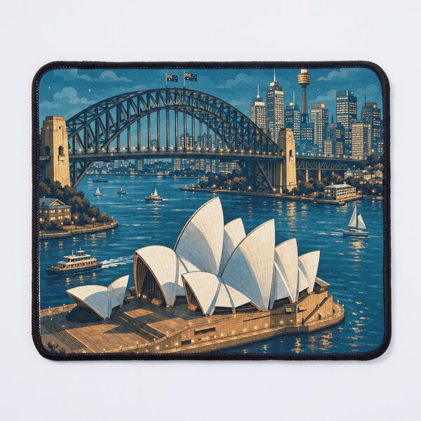 Item preview, Sydney Harbour Stamp designed and sold by HaydenMillepied.