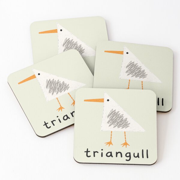 Item preview, Funny Triangull Triangle Seagull Bird Pun designed and sold by sentfromemily.