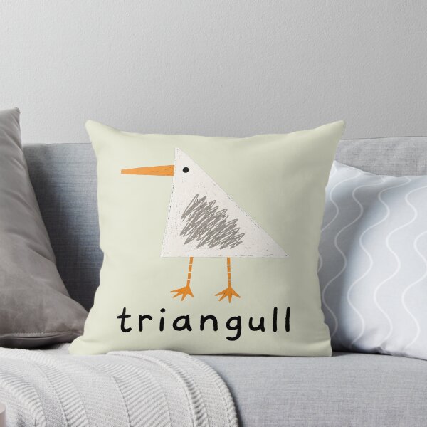 Item preview, Funny Triangull Triangle Seagull Bird Pun designed and sold by sentfromemily.