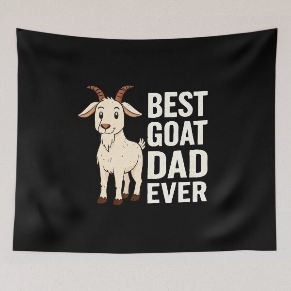 Item preview, Best Goat Dad Ever Funny Animal Farm Daddy designed and sold by Photo-Sphere101.