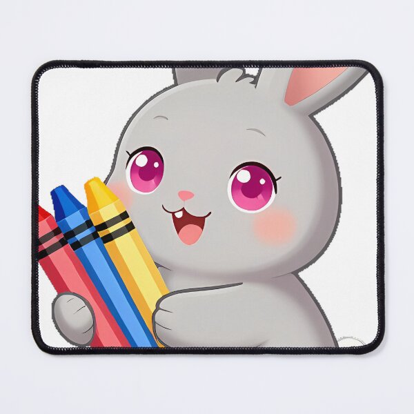 Item preview, Bunny with Three Thick Crayons designed and sold by pumsquare.