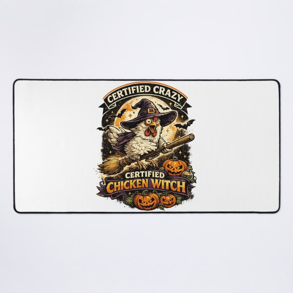 Item preview, Certified Chicken Witch – Funny Halloween Chicken Shirt | Spooky Farm Animal Design designed and sold by AydenWorld.