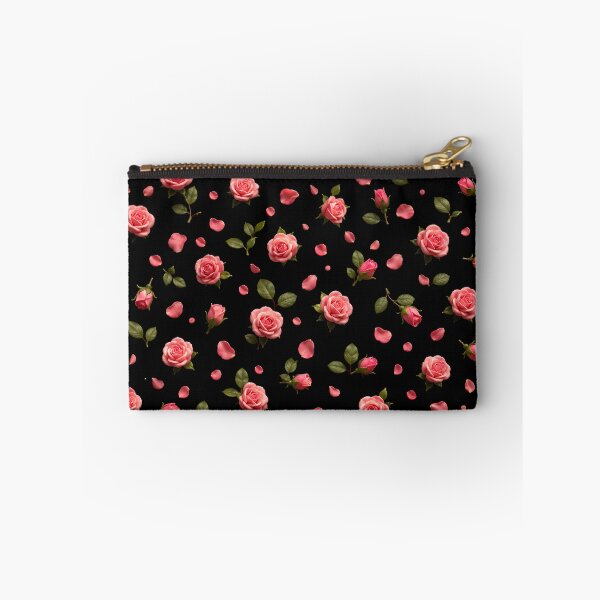 Item preview, Elegant Pink Roses and Petals Pattern designed and sold by loukaidigitals.