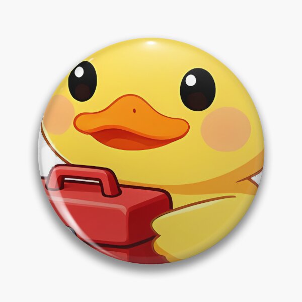 Item preview, Duck with Red Lunchbox designed and sold by pumsquare.