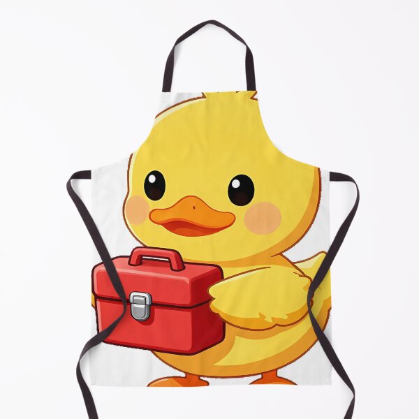 Item preview, Duck with Red Lunchbox designed and sold by pumsquare.