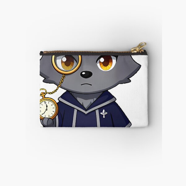 Item preview, Wolf Scholar with Golden Monocle designed and sold by IllumeInk.