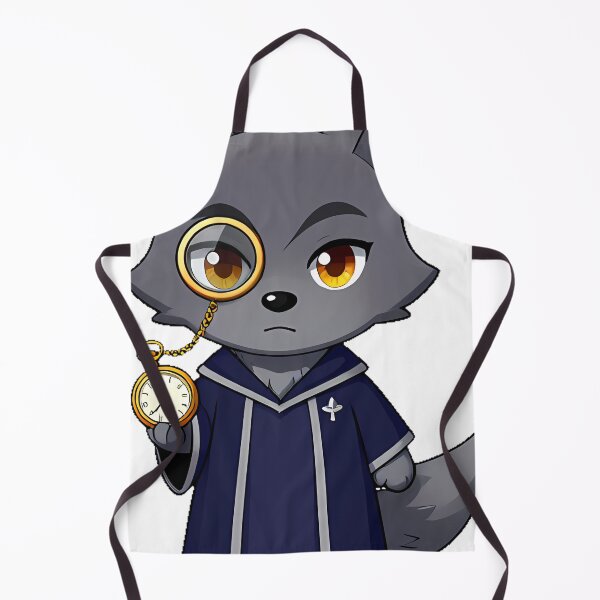 Item preview, Wolf Scholar with Golden Monocle designed and sold by IllumeInk.