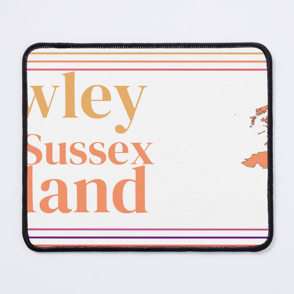 Item preview, Crawley West Sussex England City Marked On Map designed and sold by TheIconSmith.