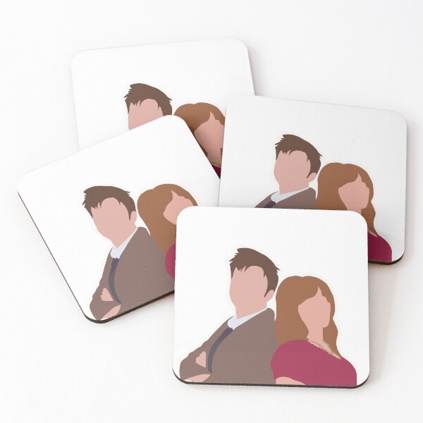 Item preview, The doctor and Donna designed and sold by Inkbot3000.