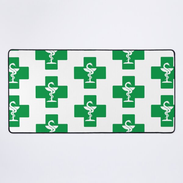 Item preview, Pharmacy Cross Snake Medical Symbol designed and sold by VectorForge Studio.