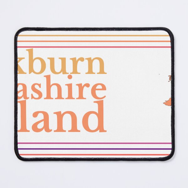 Item preview, Blackburn Lancashire England City Marked On Map designed and sold by TheIconSmith.