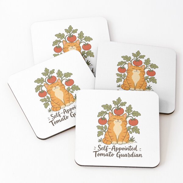 Item preview, Self-Appointed Tomato Guardian Shirt, Cute Cat Garden T-Shirt, Funny Tomato Lover Gift Tee, Whimsical Gardener Animal Shirt designed and sold by TshirtsLabs.