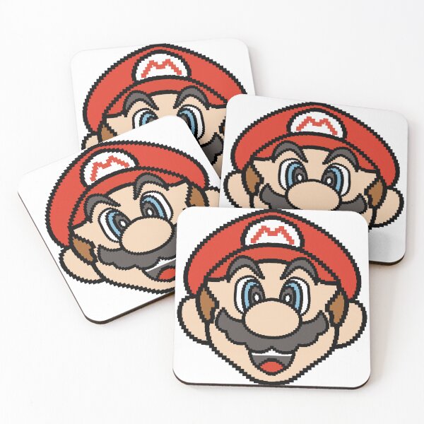 Item preview, Mario 8-Bit Pixel designed and sold by Shiningsticker8.