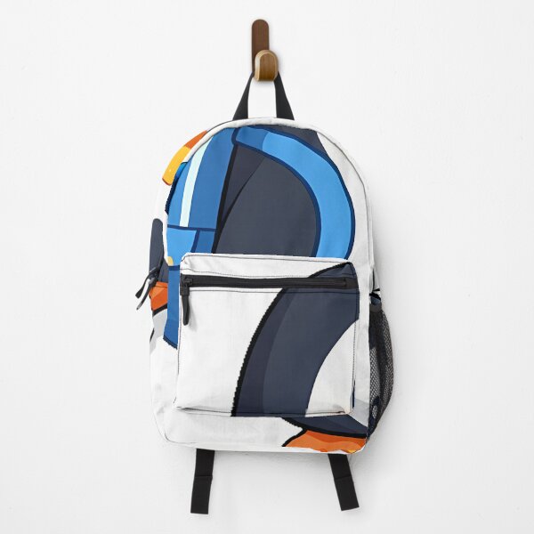 Item preview, Penguin with Blue Backpack designed and sold by pumsquare.