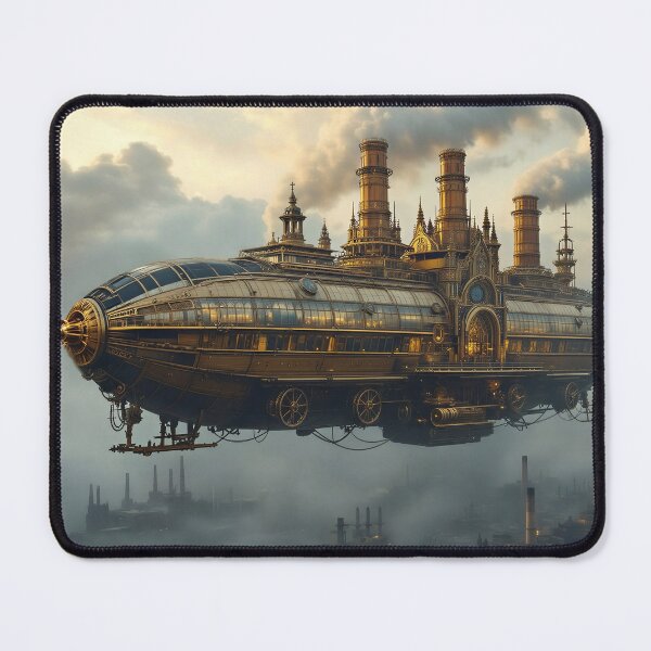 Item preview, The Flying Cathedral - Steampunk Airship designed and sold by Bibi Design.