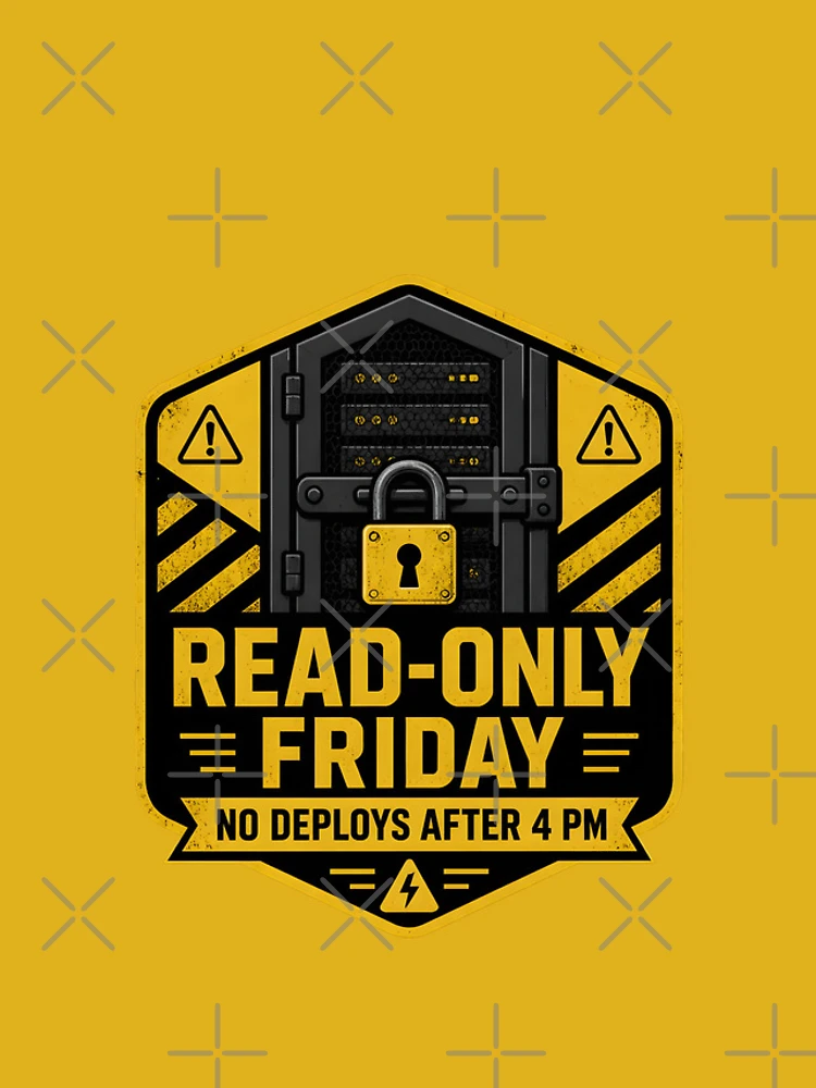 Thumbnail 4 of 4, iPhone Case, Read Only Friday No Friday Deploys Sysadmin DevOps designed and sold by ThirdShiftLab.