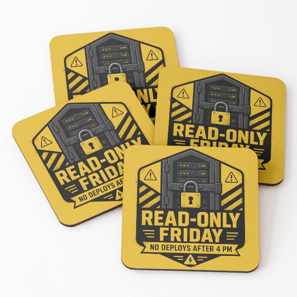 Item preview, Read Only Friday No Friday Deploys Sysadmin DevOps designed and sold by ThirdShiftLab.