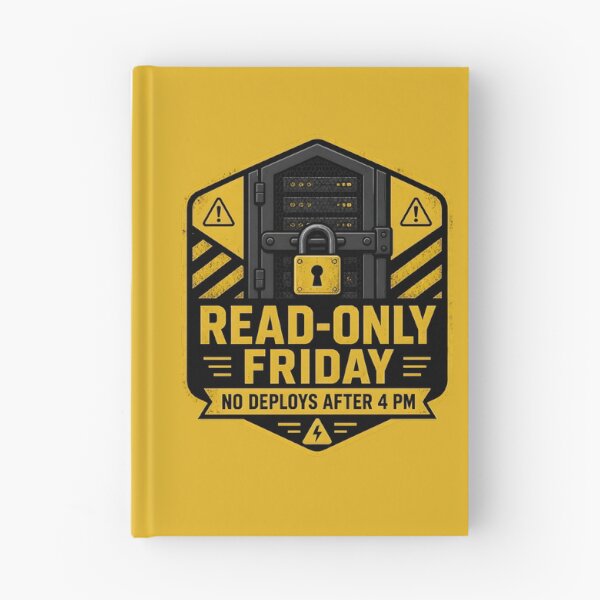 Item preview, Read Only Friday No Friday Deploys Sysadmin DevOps designed and sold by ThirdShiftLab.