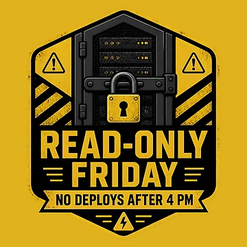 Artwork thumbnail, Read Only Friday No Friday Deploys Sysadmin DevOps by ThirdShiftLab