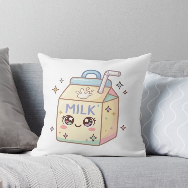 Item preview, Kawaii Milk Carton – Cute Drink Sticker designed and sold by Cerys-GS.
