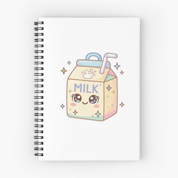 Item preview, Kawaii Milk Carton – Cute Drink Sticker designed and sold by Cerys-GS.