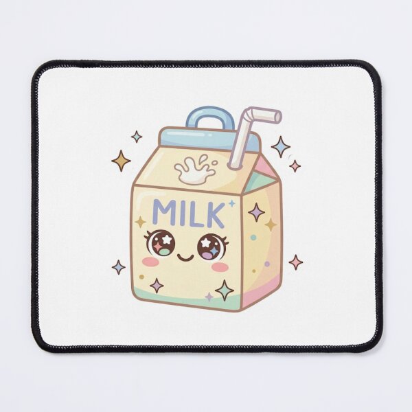 Item preview, Kawaii Milk Carton – Cute Drink Sticker designed and sold by Cerys-GS.
