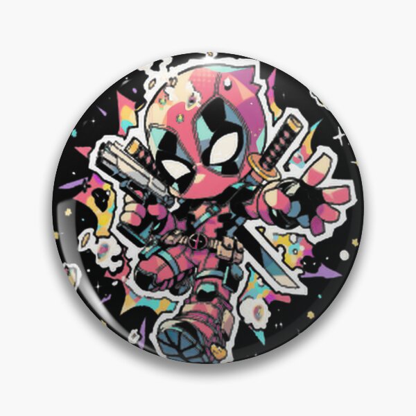 Item preview, Retro Chaotic Pop Art Wade Wilson designed and sold by daniele32prey.