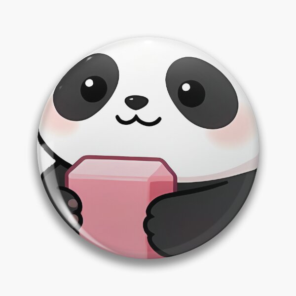 Item preview, Panda with Big Pink Eraser designed and sold by pumsquare.