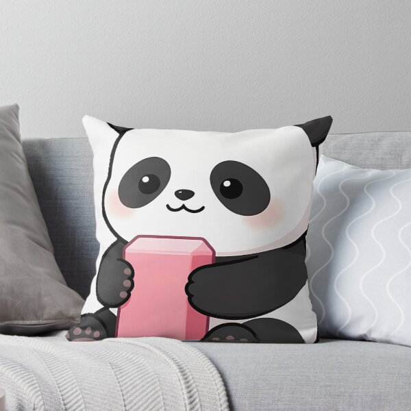 Item preview, Panda with Big Pink Eraser designed and sold by pumsquare.