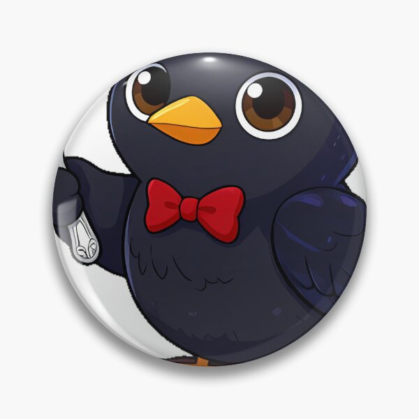 Item preview, Blackbird Scholar with Silver Spoon designed and sold by IllumeInk.