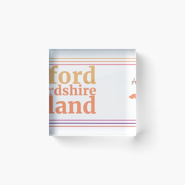 Item preview, Watford Hertfordshire England City Marked On Map designed and sold by TheIconSmith.