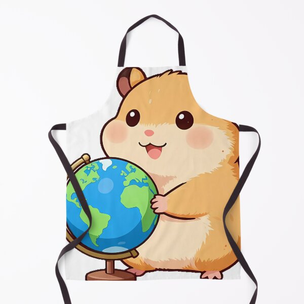 Item preview, Hamster with Small Blue Globe designed and sold by pumsquare.