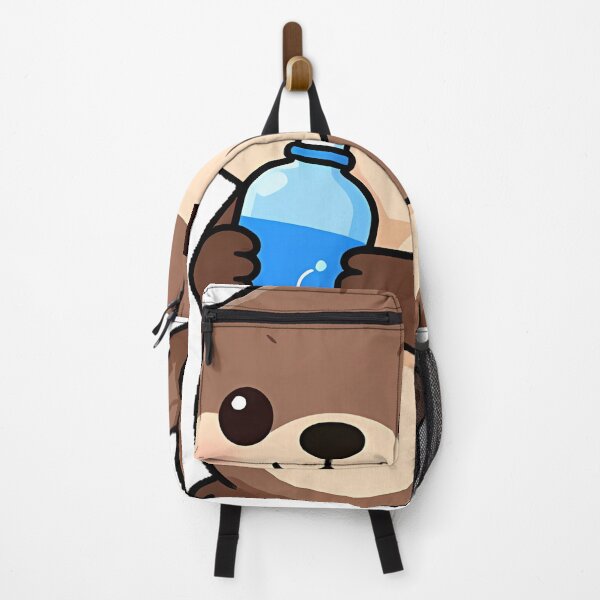 Item preview, Otter with Blue Water Bottle designed and sold by pumsquare.