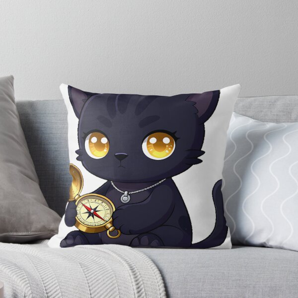 Item preview, Black Panther Scholar with Antique Compass designed and sold by IllumeInk.