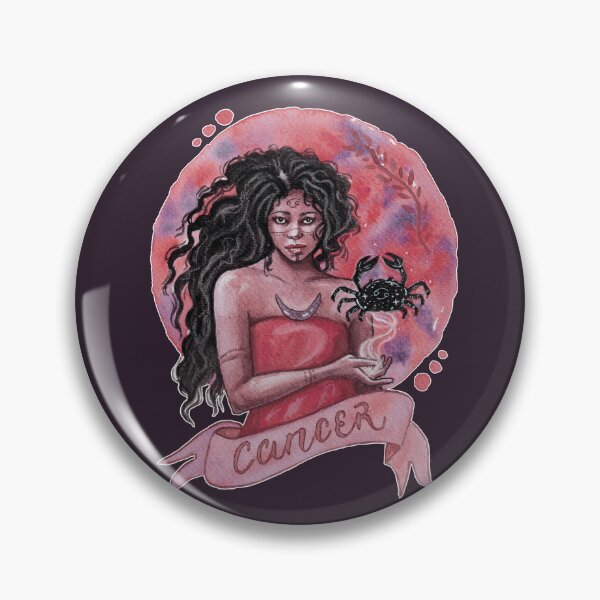 Item preview, Cancer Zodiac Sign Celestial Water Element Magic Art designed and sold by esmavart.