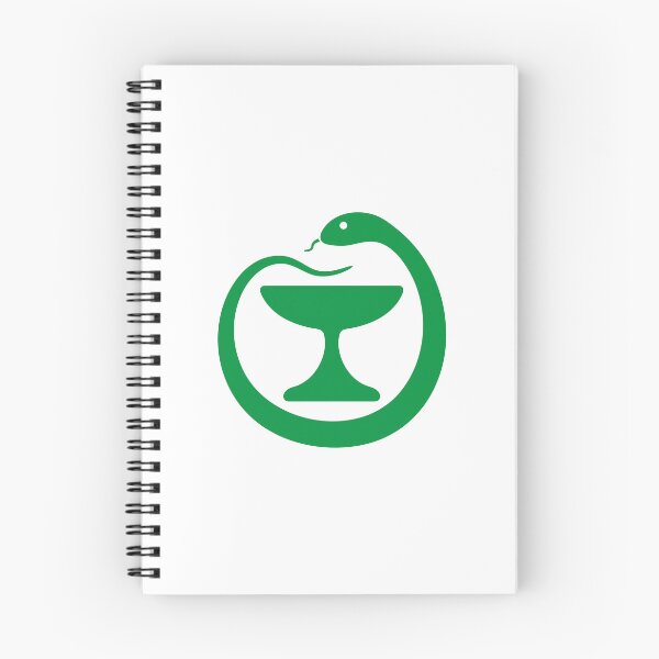 Item preview, Pharmacy Snake And Bowl Medical Symbol designed and sold by VectorForge Studio.
