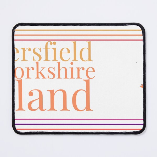 Item preview, Huddersfield West Yorkshire England City Marked On Map designed and sold by TheIconSmith.