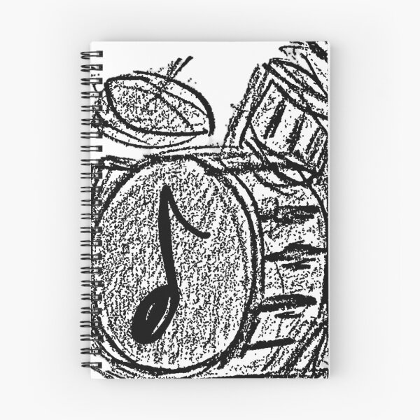 Item preview, The Sketchy Drums designed and sold by DEZINOMANIA.