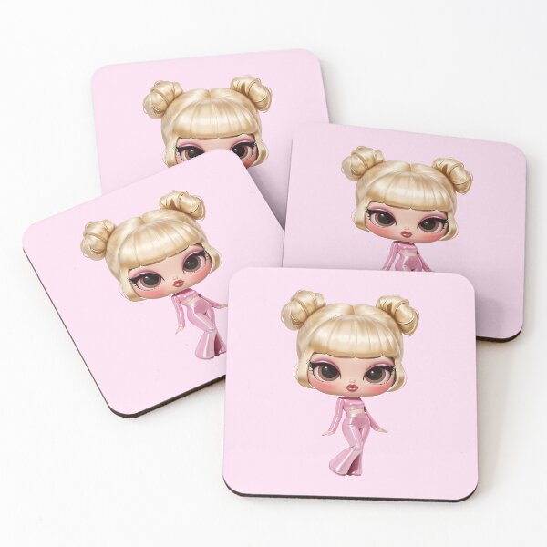 Item preview, Glossy Pink Y2K Fashion Doll Character designed and sold by jianina-alondra.
