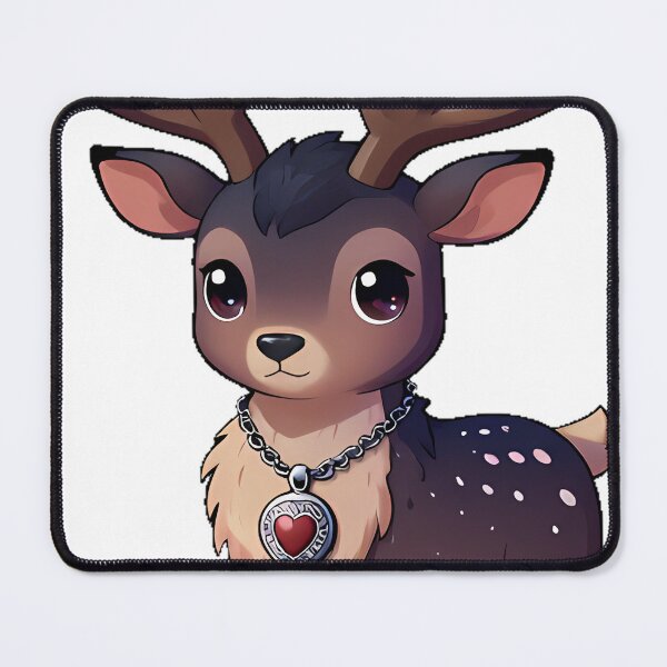 Item preview, Stag with Silver Locket designed and sold by IllumeInk.