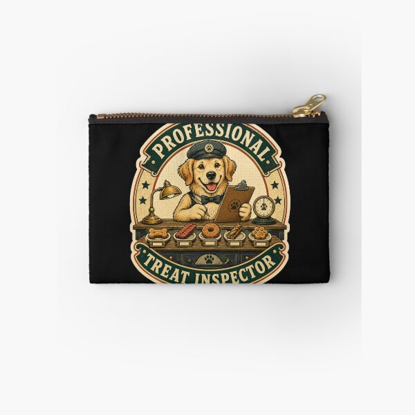 Item preview, Professional Treat Inspector Funny Dog Sticker and T-Shirt designed and sold by -DEEWOLF-.