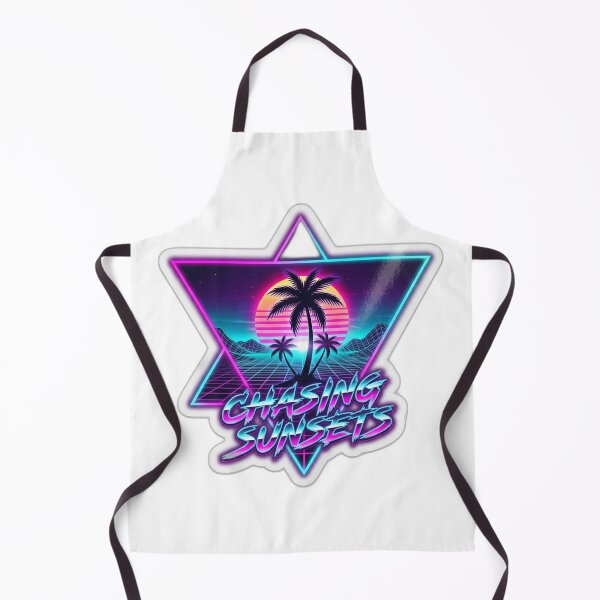 Item preview, Chasing Sunsets 80s Retro Synthwave Neon Design designed and sold by EmrYldrn.