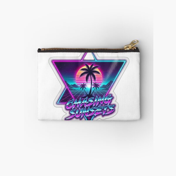 Item preview, Chasing Sunsets 80s Retro Synthwave Neon Design designed and sold by EmrYldrn.
