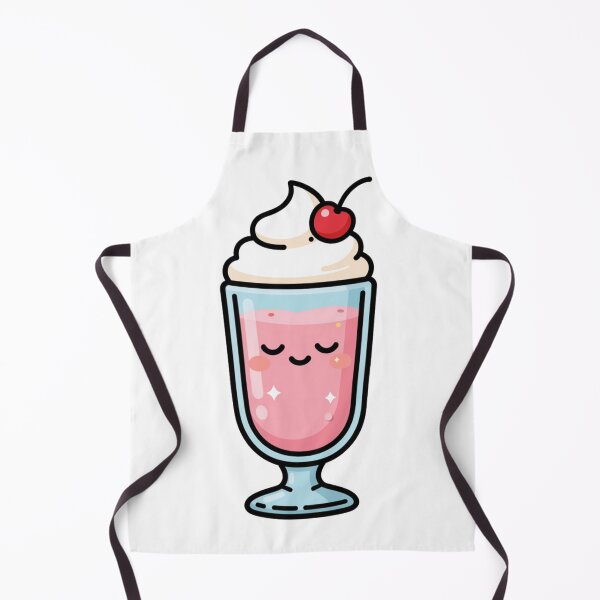 Item preview, Cute Peaceful Kawaii Milkshake Cartoon | Adorable Milkshake Sticker & Gift Design designed and sold by Rood Art Studio.