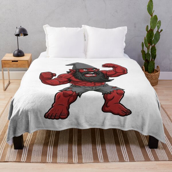 Item preview, Smashing Red Hulk Garden Gnome designed and sold by Bad-Decisions-Designs.