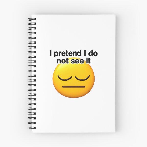 Item preview, Meme del emoji "finjo que no lo veo" designed and sold by LawTurley.