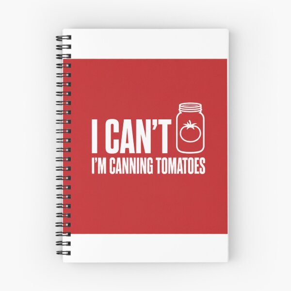 Item preview, I Can't I'm Canning Tomatoes Shirt, Funny Parody Logo Gardener Tee, Minimalist Tomato Season Sarcastic T-Shirt designed and sold by TshirtsLabs.