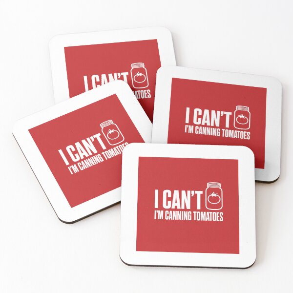 Item preview, I Can't I'm Canning Tomatoes Shirt, Funny Parody Logo Gardener Tee, Minimalist Tomato Season Sarcastic T-Shirt designed and sold by TshirtsLabs.