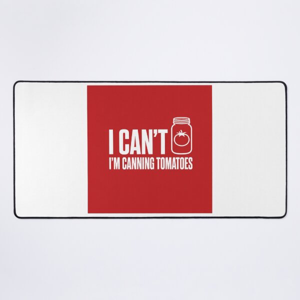 Item preview, I Can't I'm Canning Tomatoes Shirt, Funny Parody Logo Gardener Tee, Minimalist Tomato Season Sarcastic T-Shirt designed and sold by TshirtsLabs.