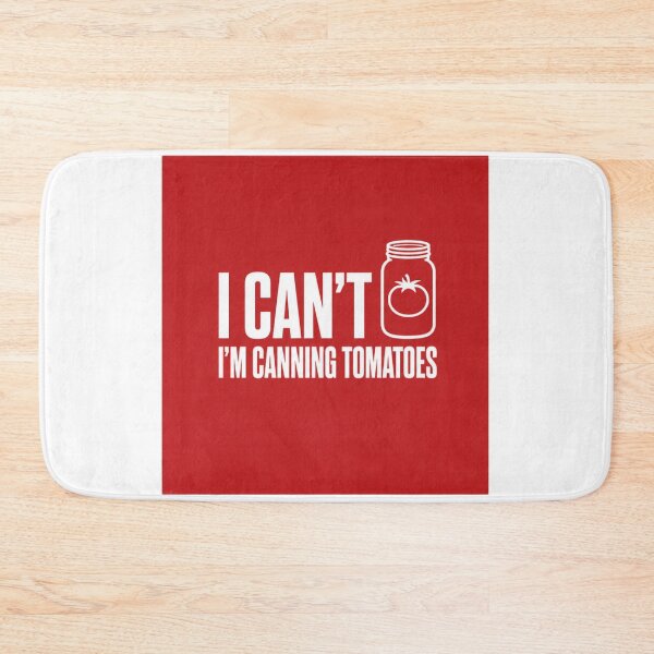 Item preview, I Can't I'm Canning Tomatoes Shirt, Funny Parody Logo Gardener Tee, Minimalist Tomato Season Sarcastic T-Shirt designed and sold by TshirtsLabs.